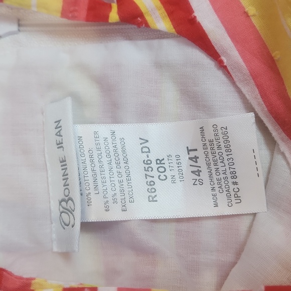 Bonnie Jean 4T Toddler Girl Dress - Picture 5 of 8